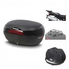 Rear trunk + mounting hardware + accessories  SH46 SH 46 NEW MODEL