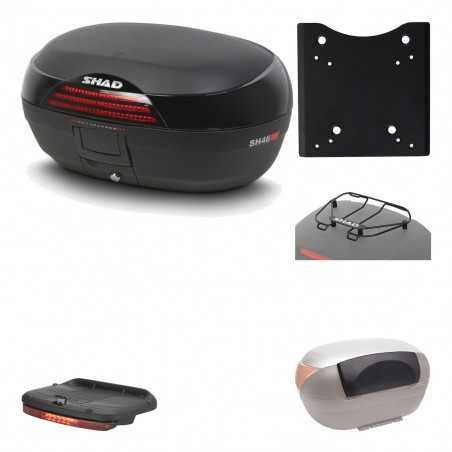 SHAD Baul trasero + herraje montaje accesorios SH46 SH 46 NEW MODEL KIT-184606