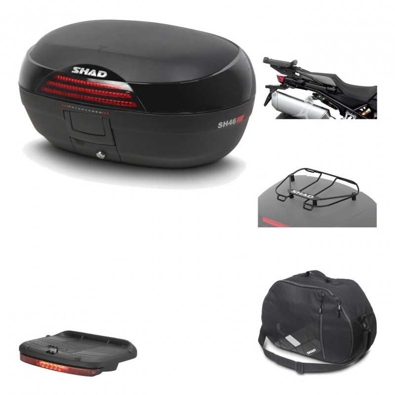 Rear trunk + mounting hardware + accessories  SH46 SH 46 NEW MODEL