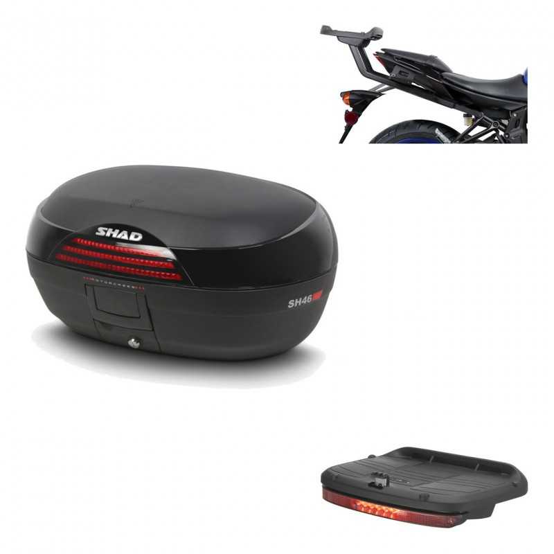 SHAD Baul trasero + herraje montaje luz de freno SH46 SH 46 NEW MODEL KIT-184210
