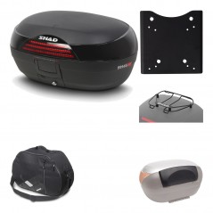 Rear trunk + mounting hardware + accessories  SH46 SH 46 NEW MODEL