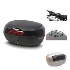 Rear trunk + mounting hardware + accessories  SH46 SH 46 NEW MODEL