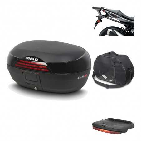 SHAD Baul trasero + herraje montaje accesorios SH46 SH 46 NEW MODEL KIT-184164