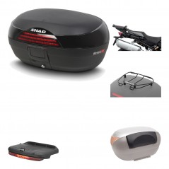 Rear trunk + mounting hardware + accessories  SH46 SH 46 NEW MODEL