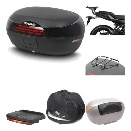 SHAD Baul trasero + herraje montaje accesorios SH46 SH 46 NEW MODEL KIT-184416