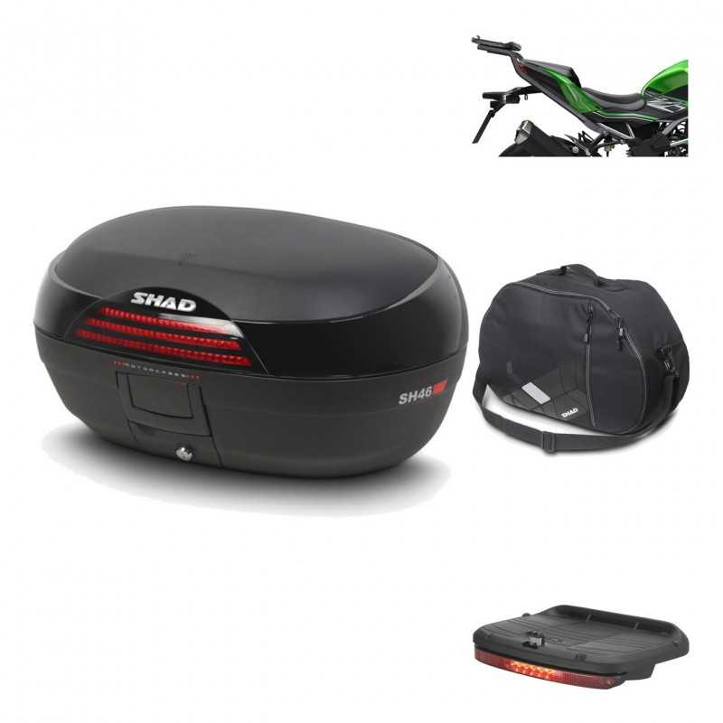 Rear trunk + mounting hardware + accessories  SH46 SH 46 NEW MODEL