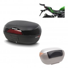 SHAD Baul trasero + herraje montaje respaldo de pasajero SH46 SH 46 NEW MODEL KIT-184517