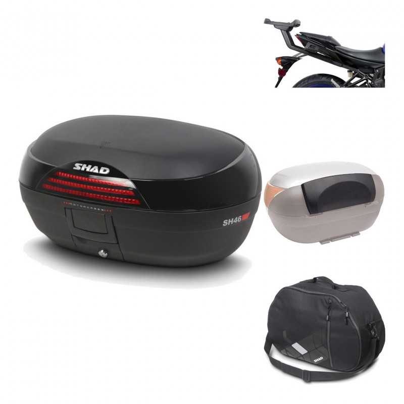 Rear trunk + mounting hardware + accessories  SH46 SH 46 NEW MODEL