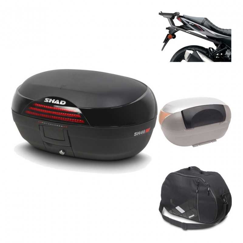Rear trunk + mounting hardware + accessories  SH46 SH 46 NEW MODEL