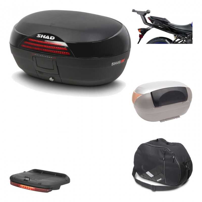 Rear trunk + mounting hardware + accessories  SH46 SH 46 NEW MODEL