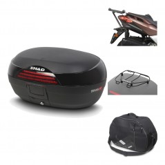 Rear trunk + mounting hardware + accessories  SH46 SH 46 NEW MODEL