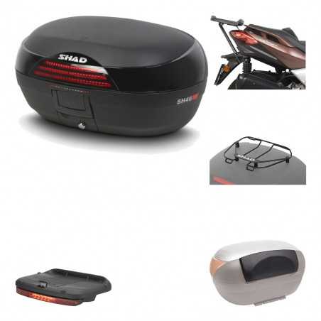 Rear trunk + mounting hardware + accessories  SH46 SH 46 NEW MODEL
