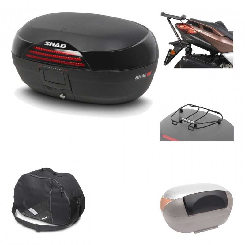 Rear trunk + mounting hardware + accessories  SH46 SH 46 NEW MODEL