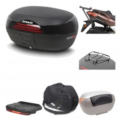 Rear trunk + mounting hardware + accessories  SH46 SH 46 NEW MODEL