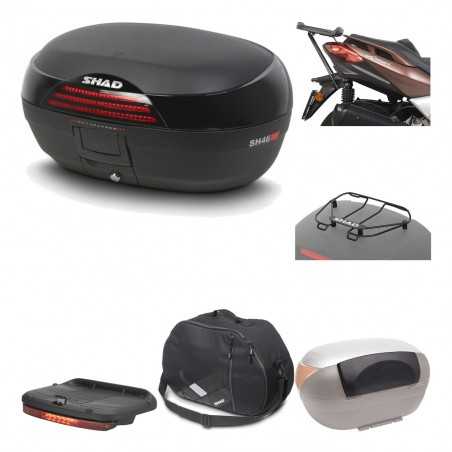 SHAD Baul trasero + herraje montaje accesorios SH46 SH 46 NEW MODEL KIT-184616