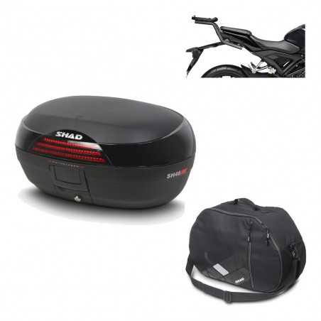 SHAD Baul trasero + herraje montaje bolsa interna SH46 SH 46 NEW MODEL KIT-184619