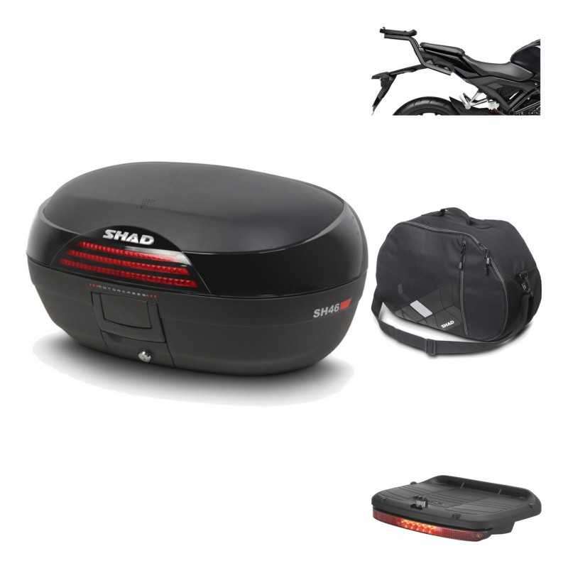 SHAD Baul trasero + herraje montaje accesorios SH46 SH 46 NEW MODEL KIT-184620