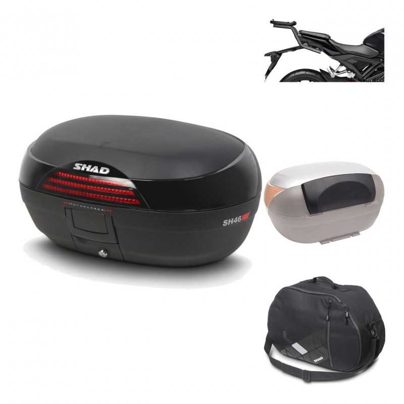 SHAD Baul trasero + herraje montaje accesorios SH46 SH 46 NEW MODEL KIT-184623