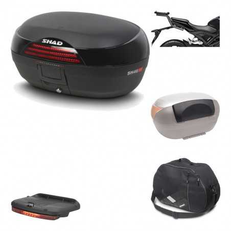 SHAD Baul trasero + herraje montaje accesorios SH46 SH 46 NEW MODEL KIT-184624