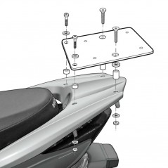 Back trunk + top small fitting  SH34 CARBON LOOK