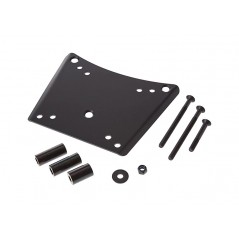 SHAD Baul trasero + herraje montaje respaldo de pasajero SH34 CARBON LOOK KIT-184830