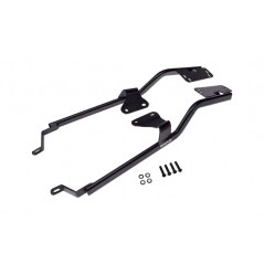 SHAD Baul trasero + herraje montaje accesorios SH34 CARBON LOOK KIT-184731