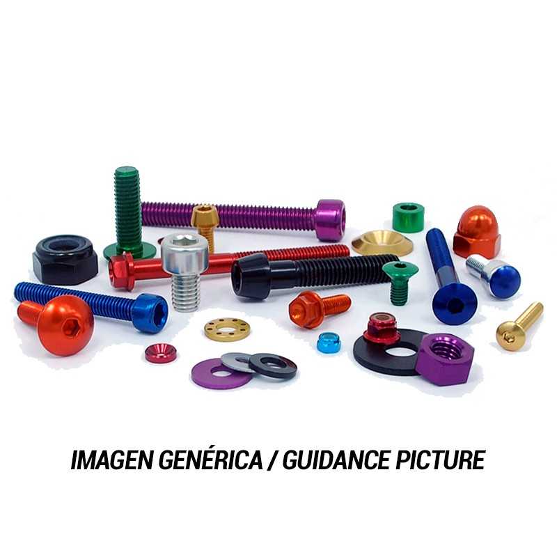 PRO-BOLT Kit tornillería aluminio carenado FKTM300S Plata 57210