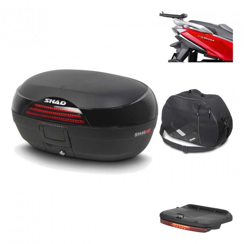 SHAD Baul trasero + herraje montaje accesorios SH46 SH 46 NEW MODEL KIT-184636