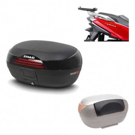SHAD Baul trasero + herraje montaje respaldo de pasajero SH46 SH 46 NEW MODEL KIT-184637