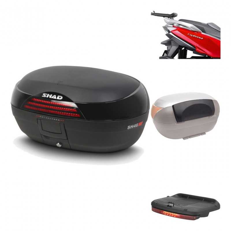 SHAD Baul trasero + herraje montaje accesorios SH46 SH 46 NEW MODEL KIT-184638
