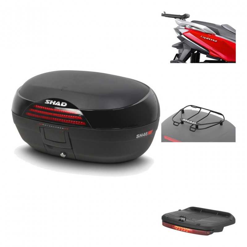 SHAD Baul trasero + herraje montaje accesorios SH46 SH 46 NEW MODEL KIT-184642