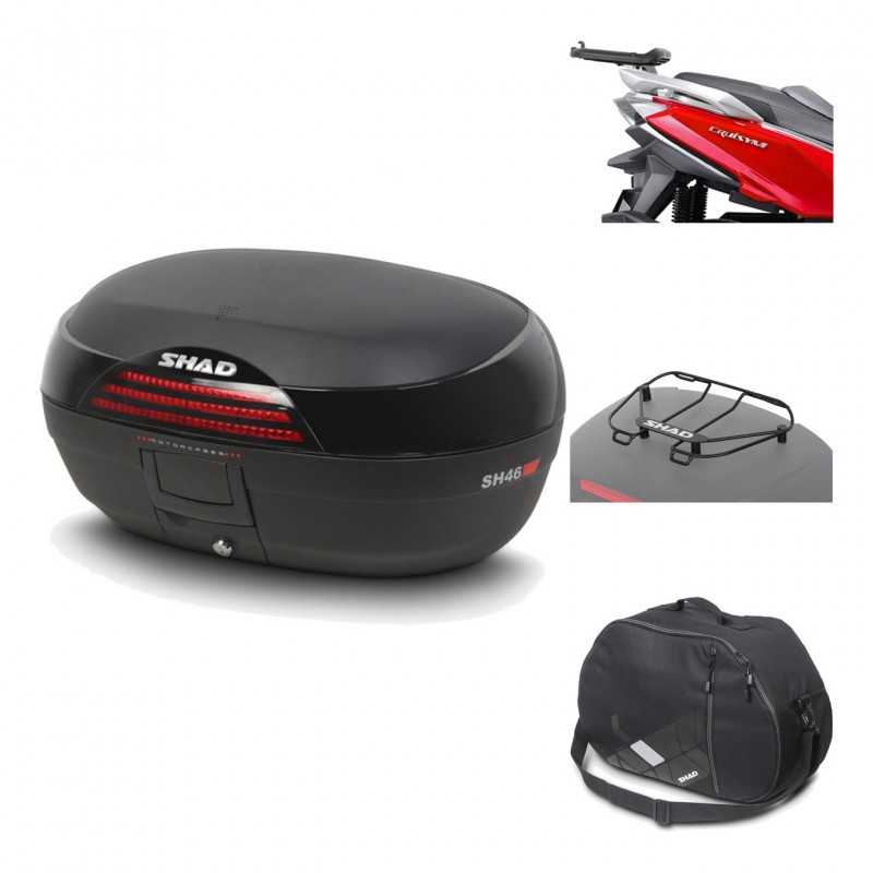 SHAD Baul trasero + herraje montaje accesorios SH46 SH 46 NEW MODEL KIT-184643