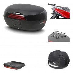 Rear trunk + mounting hardware + accessories  SH46 SH 46 NEW MODEL