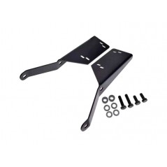 SHAD Baul trasero + herraje montaje respaldo de pasajero SH34 CARBON LOOK KIT-185050