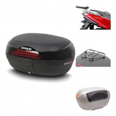 Rear trunk + mounting hardware + accessories  SH46 SH 46 NEW MODEL