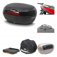 Rear trunk + mounting hardware + accessories  SH46 SH 46 NEW MODEL