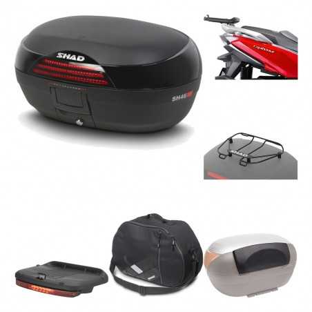 SHAD Baul trasero + herraje montaje accesorios SH46 SH 46 NEW MODEL KIT-184648