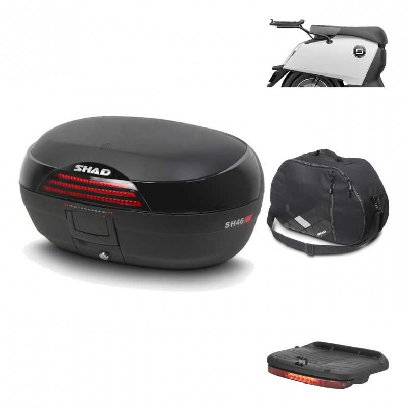 SHAD Baul trasero + herraje montaje accesorios SH46 SH 46 NEW MODEL KIT-184652