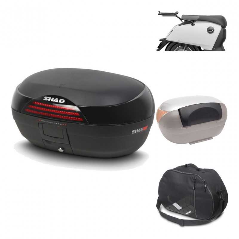 Rear trunk + mounting hardware + accessories  SH46 SH 46 NEW MODEL