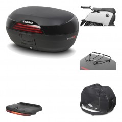 Rear trunk + mounting hardware + accessories  SH46 SH 46 NEW MODEL