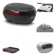 Rear trunk + mounting hardware + accessories  SH46 SH 46 NEW MODEL