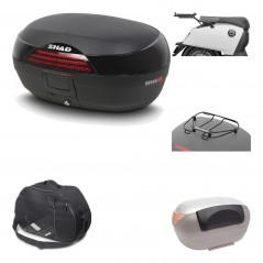Rear trunk + mounting hardware + accessories  SH46 SH 46 NEW MODEL
