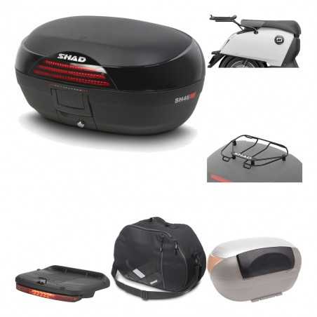 SHAD Baul trasero + herraje montaje accesorios SH46 SH 46 NEW MODEL KIT-184664