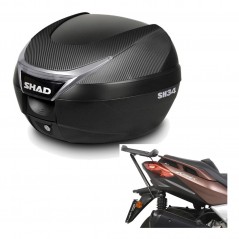 SHAD Baul trasero + herraje montaje SH34 CARBON LOOK KIT-185220