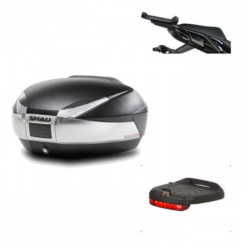Back trunk + big top fitting + brake light  SH48 TITANIUM PREMIUM