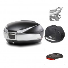 Rear trunk + mounting hardware + accessories  SH48 TITANIUM PREMIUM