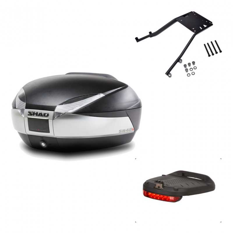 Back trunk + big top fitting + brake light  SH48 TITANIUM PREMIUM