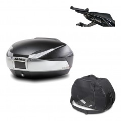 Back trunk + big top fitting + internal bag  SH48 TITANIUM PREMIUM