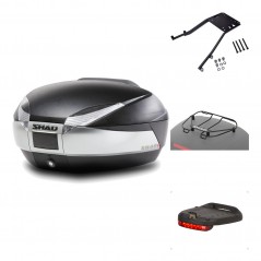 Rear trunk + mounting hardware + accessories  SH48 TITANIUM PREMIUM