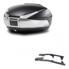SHAD Baul trasero + herraje montaje SH48 TITANIUM PREMIUM KIT-185327
